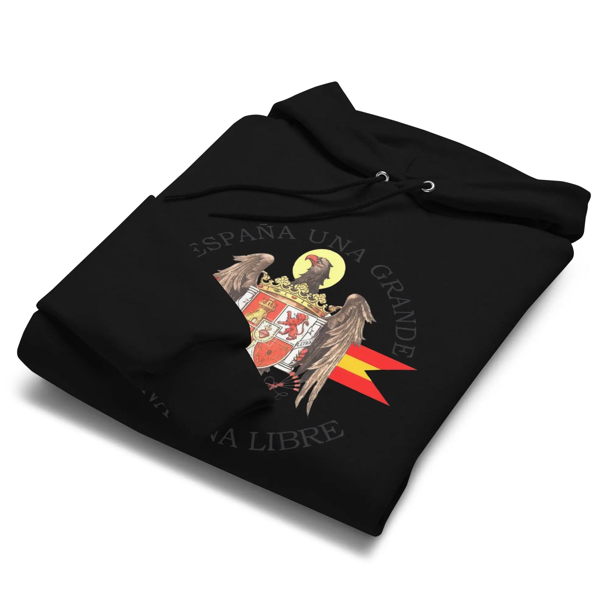 Comprar Sudadera con capucha unisex Champion - Águila de San Juan Bandera España La Flamenca de Borgoña Patricia Muñoz VOX