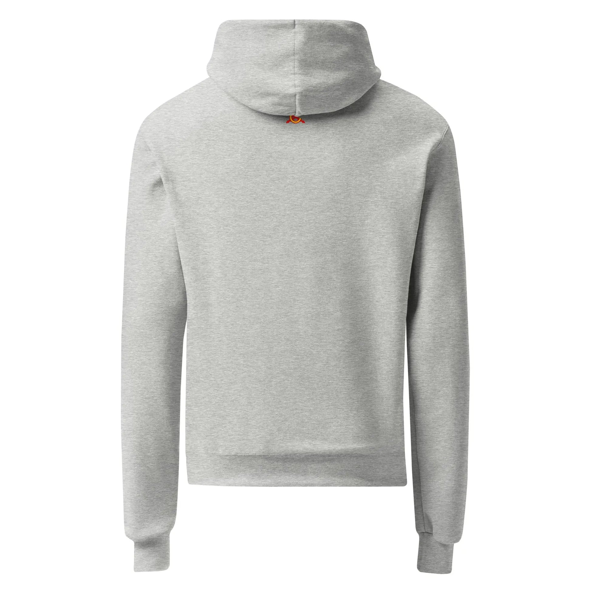 Comprar Sudadera con capucha unisex Champion - Águila de San Juan Bandera España La Flamenca de Borgoña Patricia Muñoz VOX
