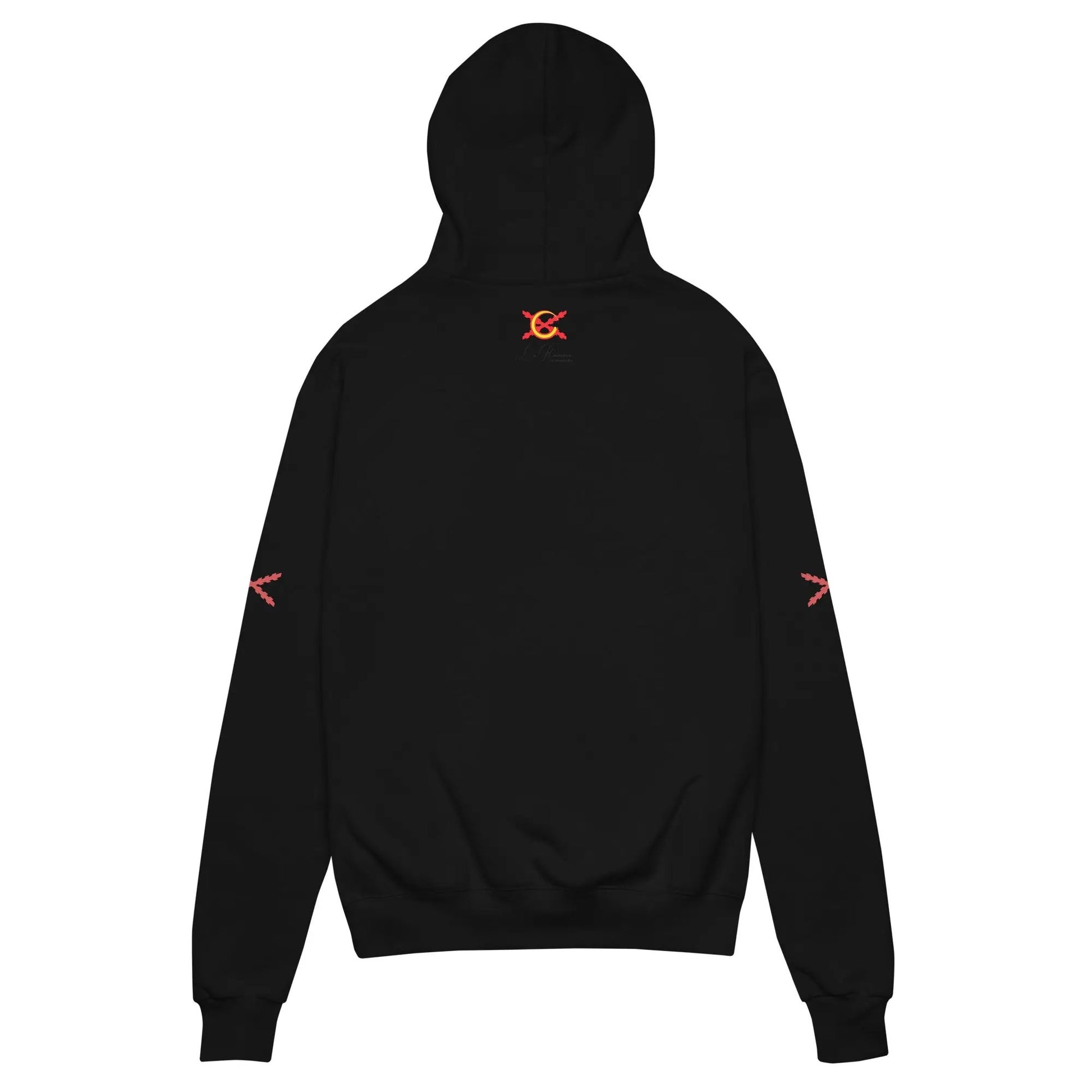 Comprar Sudadera con capucha unisex Champion "Ser español es un Honor" La Flamenca de Borgoña Bandera España