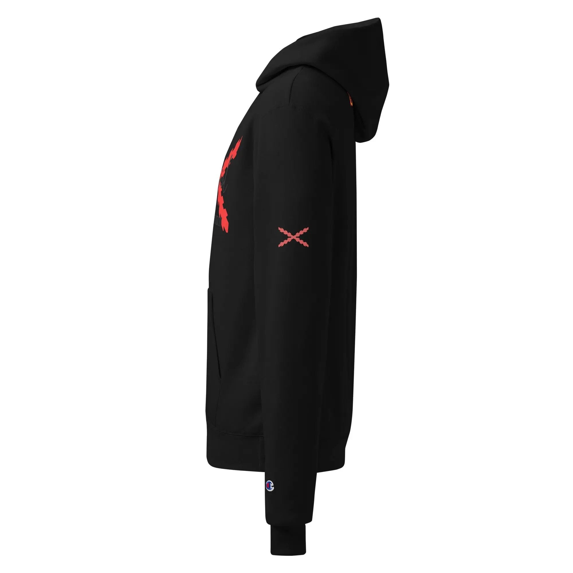 Comprar Sudadera con capucha unisex Champion "Ser español es un Honor" La Flamenca de Borgoña Bandera España