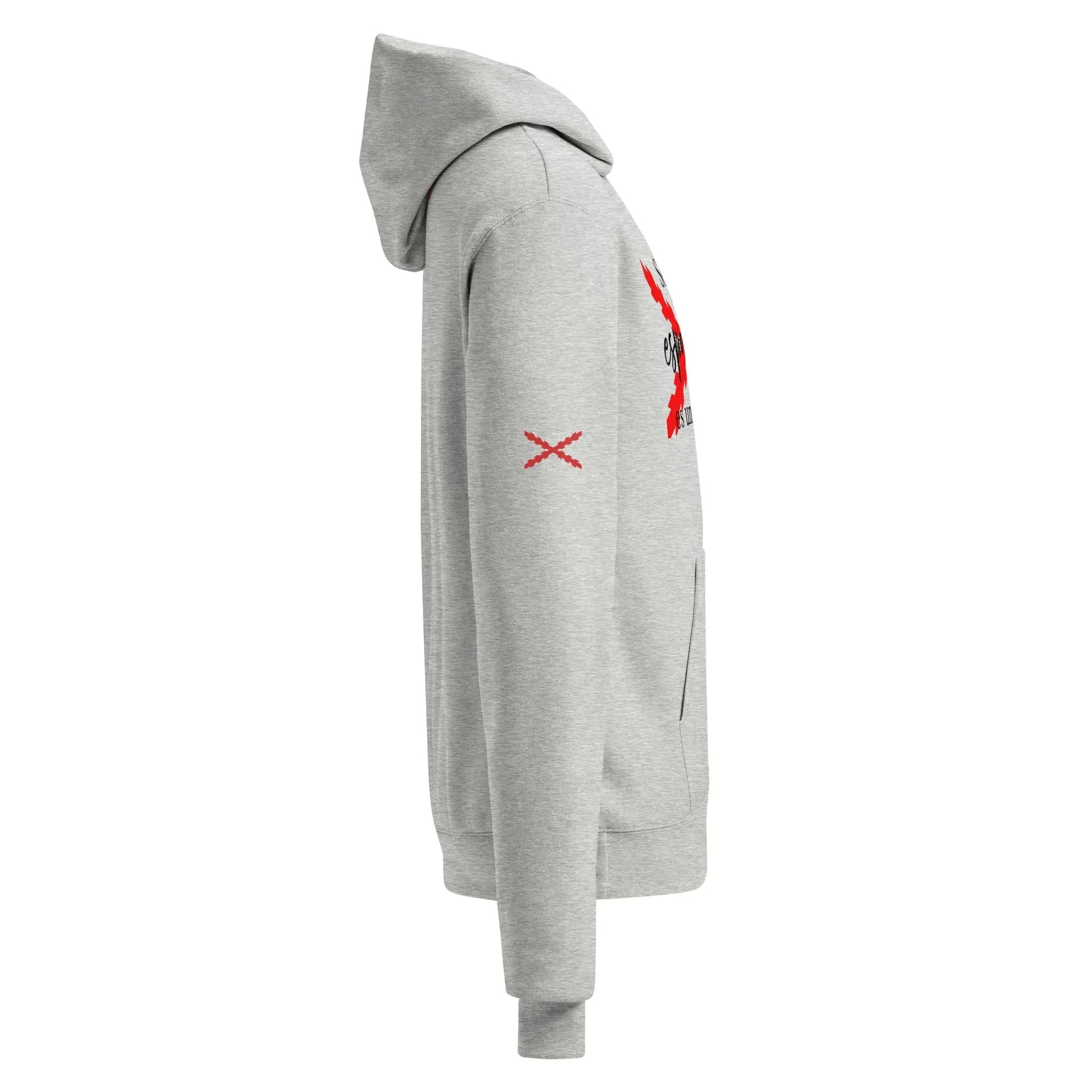 Comprar Sudadera con capucha unisex Champion "Ser español es un Honor" La Flamenca de Borgoña Bandera España