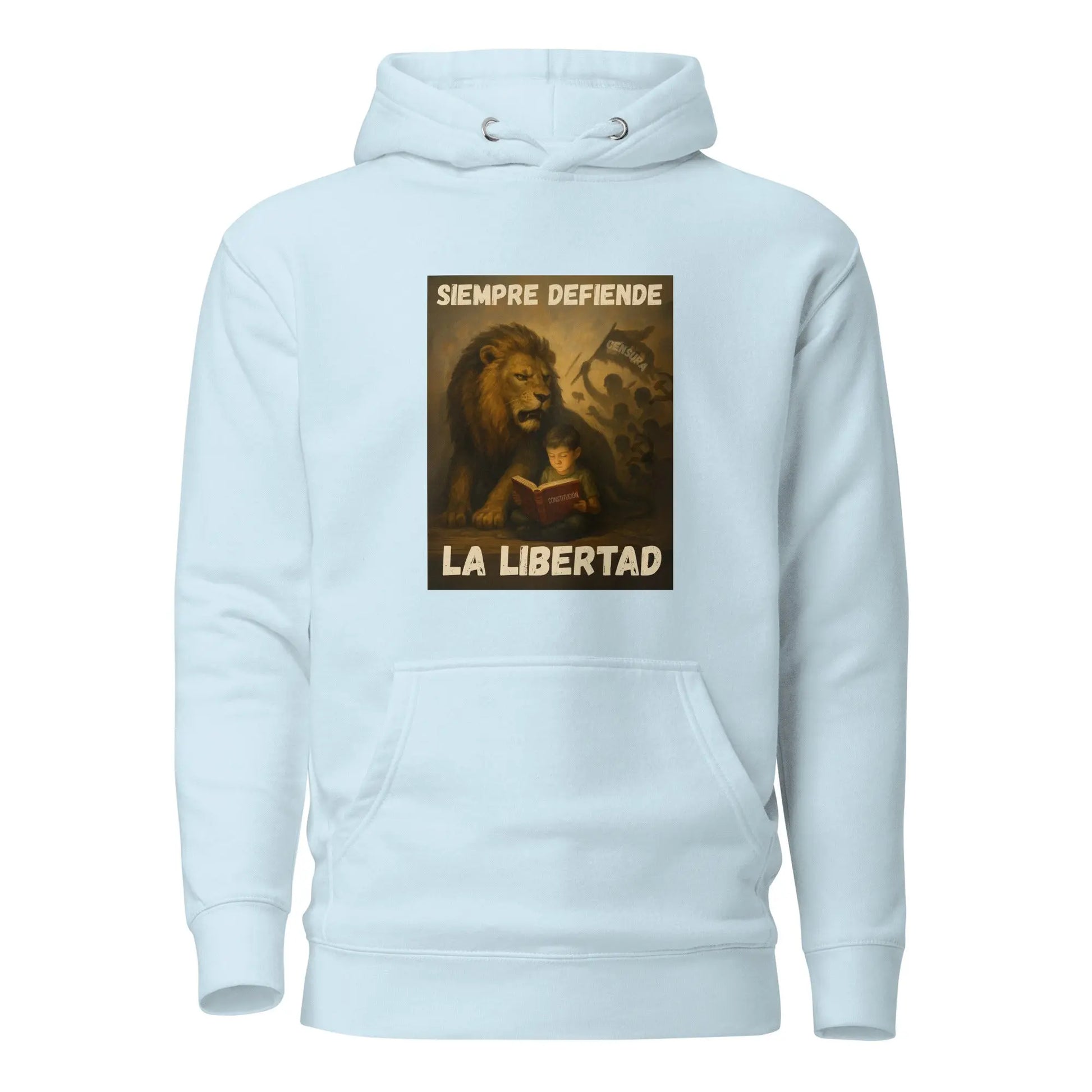 Comprar Sudadera con capucha unisex La Flamenca de Borgoña, Bandera de España, Cruz de Borgoña, Patricia Muñoz, VOX