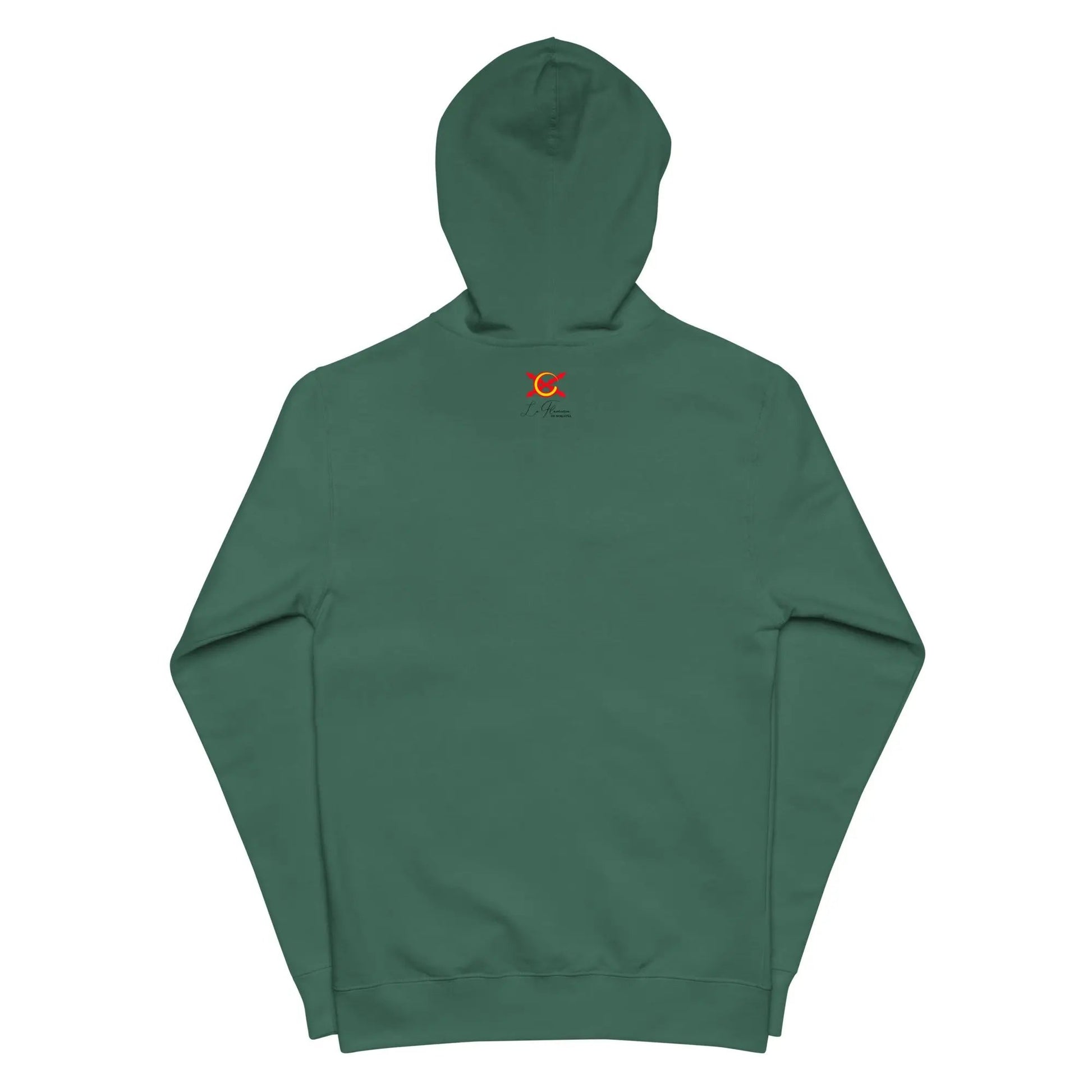 Comprar Sudadera polar con capucha y cremallera unisex Cruz de Borgoña La Flamenca de Borgoña Bandera España