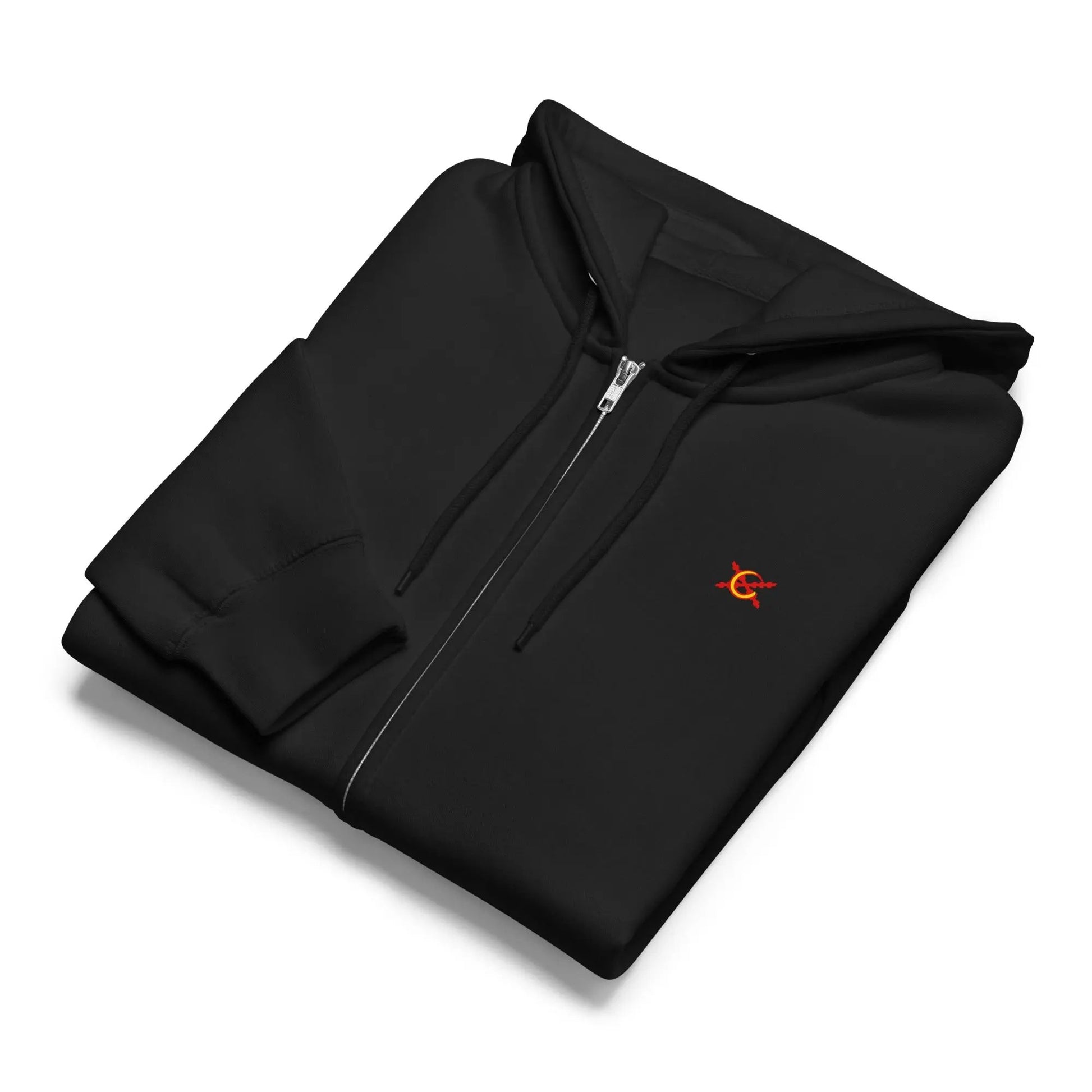 Comprar Sudadera premium con cremallera completa "Ser español es un Honor" La Flamenca de Borgoña Bandera España