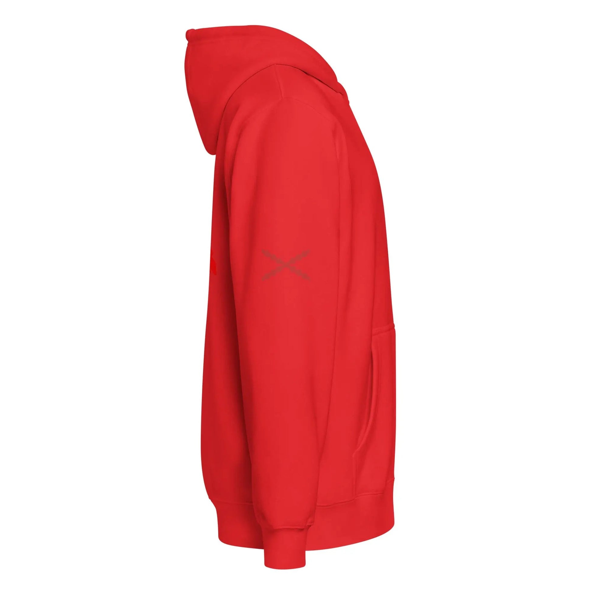 Comprar Sudadera premium con cremallera completa "Ser español es un Honor" La Flamenca de Borgoña Bandera España
