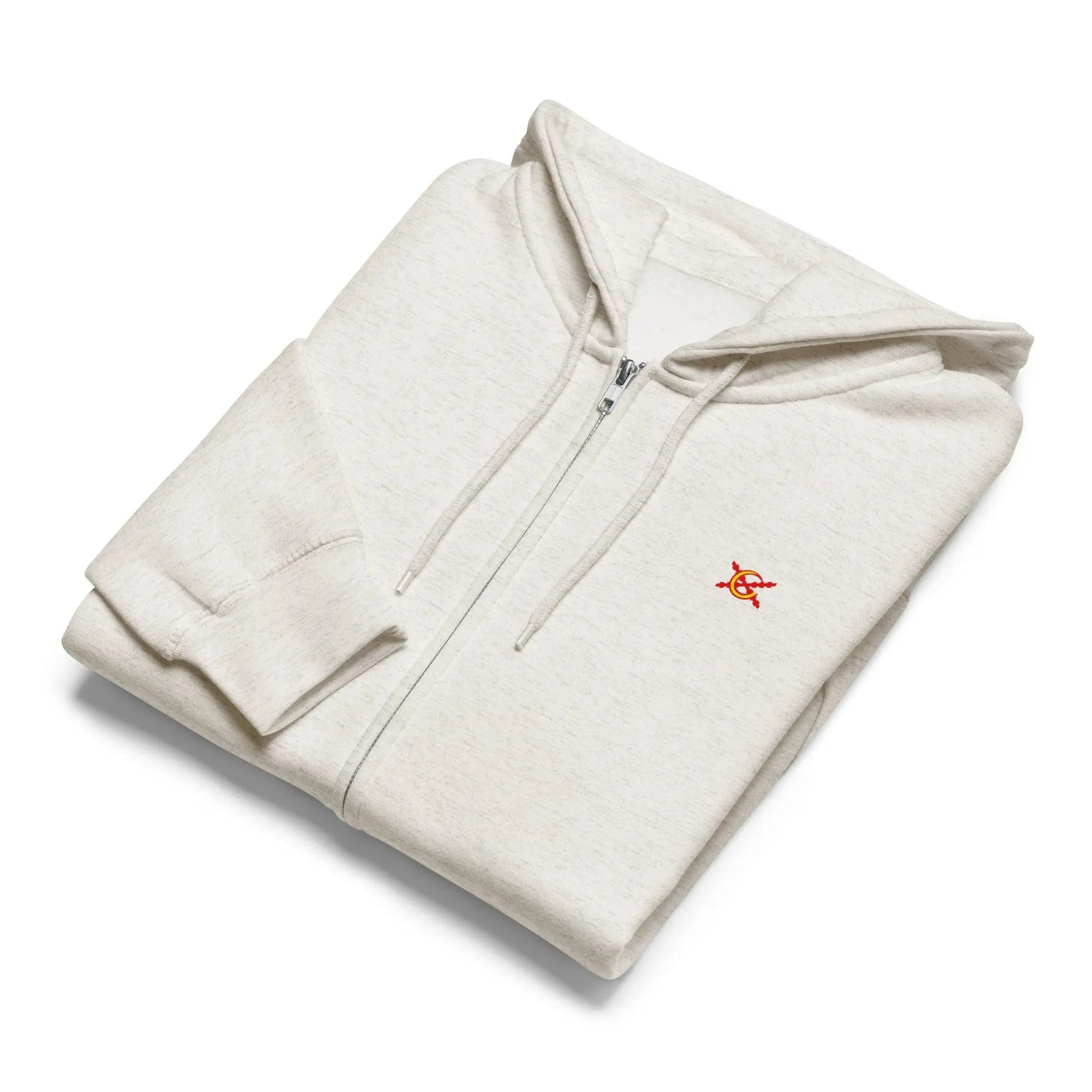 Comprar Sudadera premium con cremallera completa "Ser español es un Honor" La Flamenca de Borgoña Bandera España