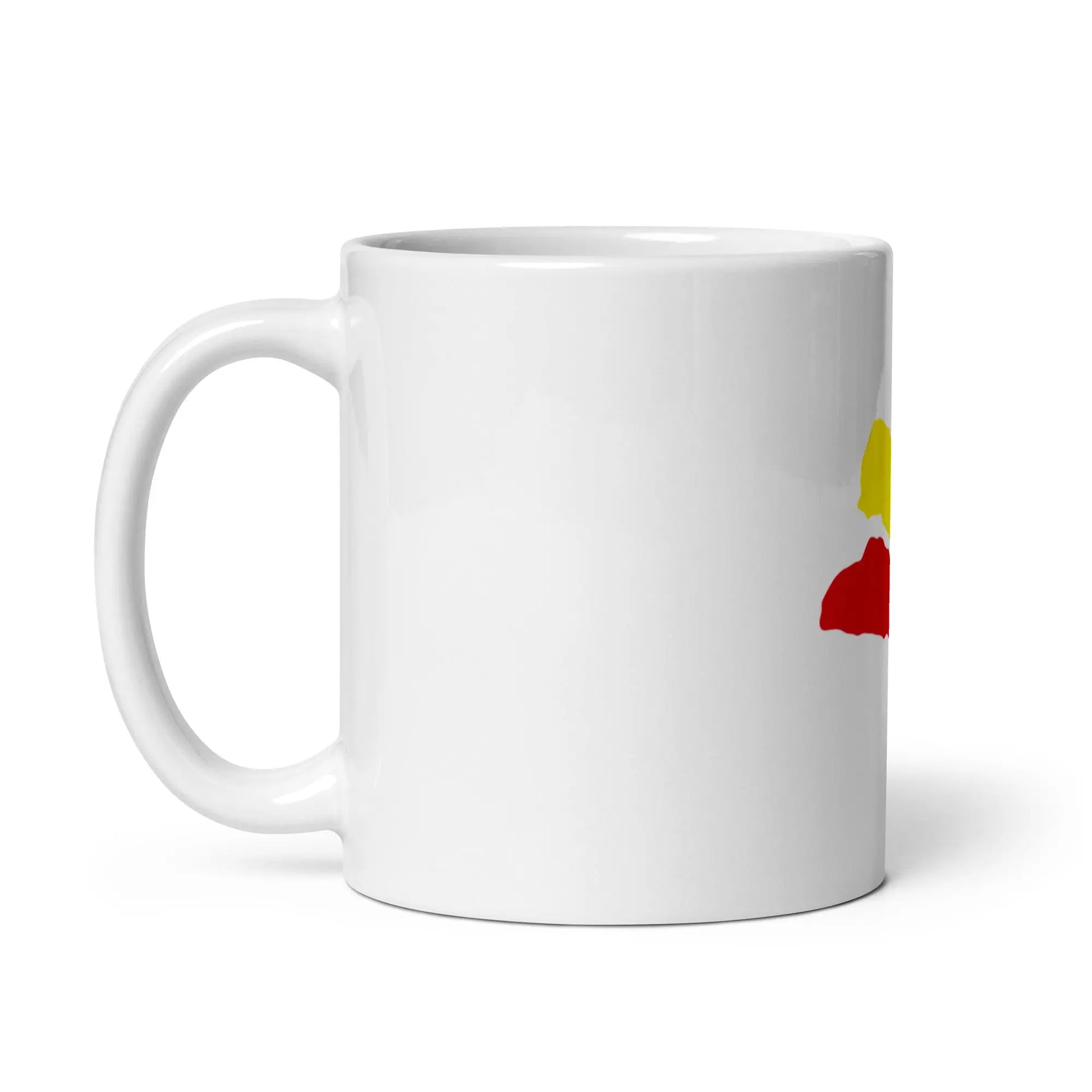 Comprar Taza Bandera de España trazos Bandera España La Flamenca de Borgoña Patricia Muñoz VOX