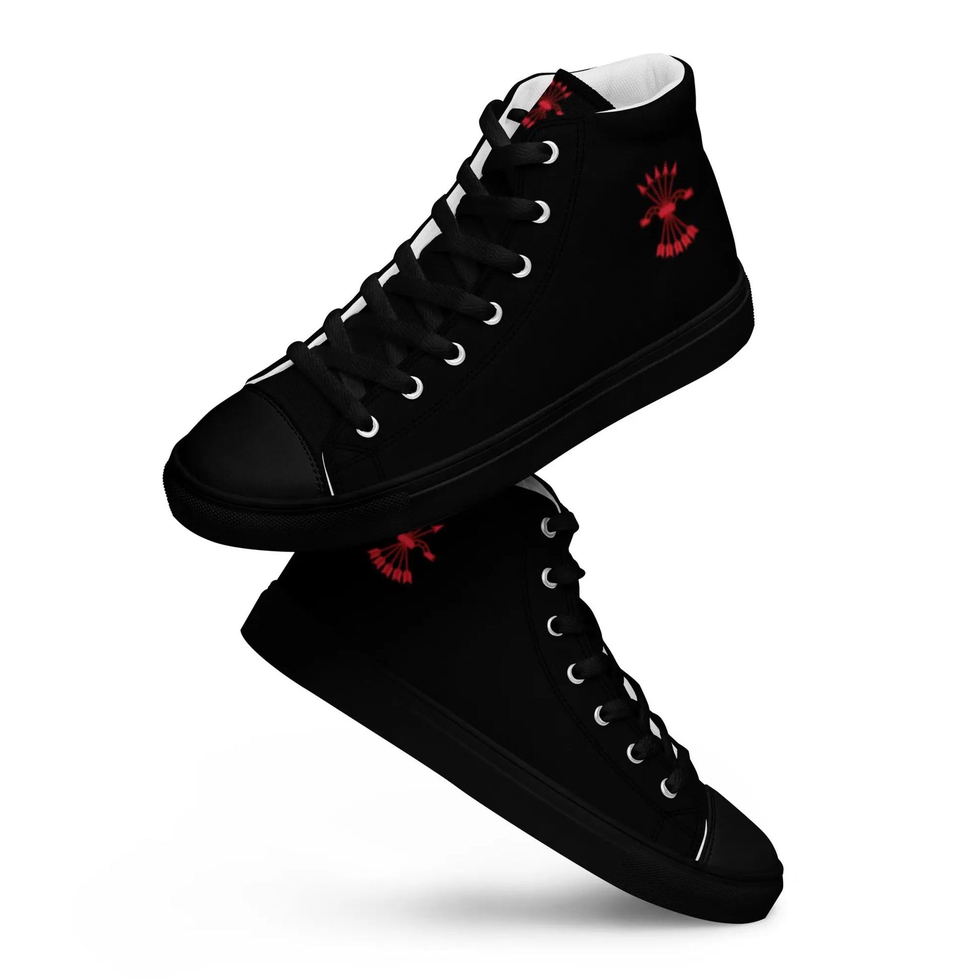 Comprar Zapatillas Falange de lona de caña alta para hombre Bandera España La Flamenca de Borgoña Patricia Muñoz VOX