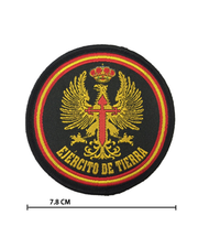 Parche Bordado termoadhesivo Ejército de Tierra 7.8cm