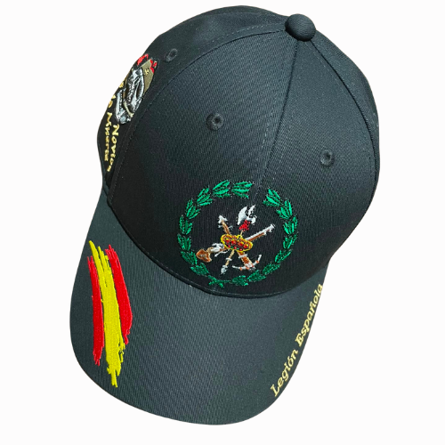 Gorra Negra Legión Española “Los Novios de la Muerte”