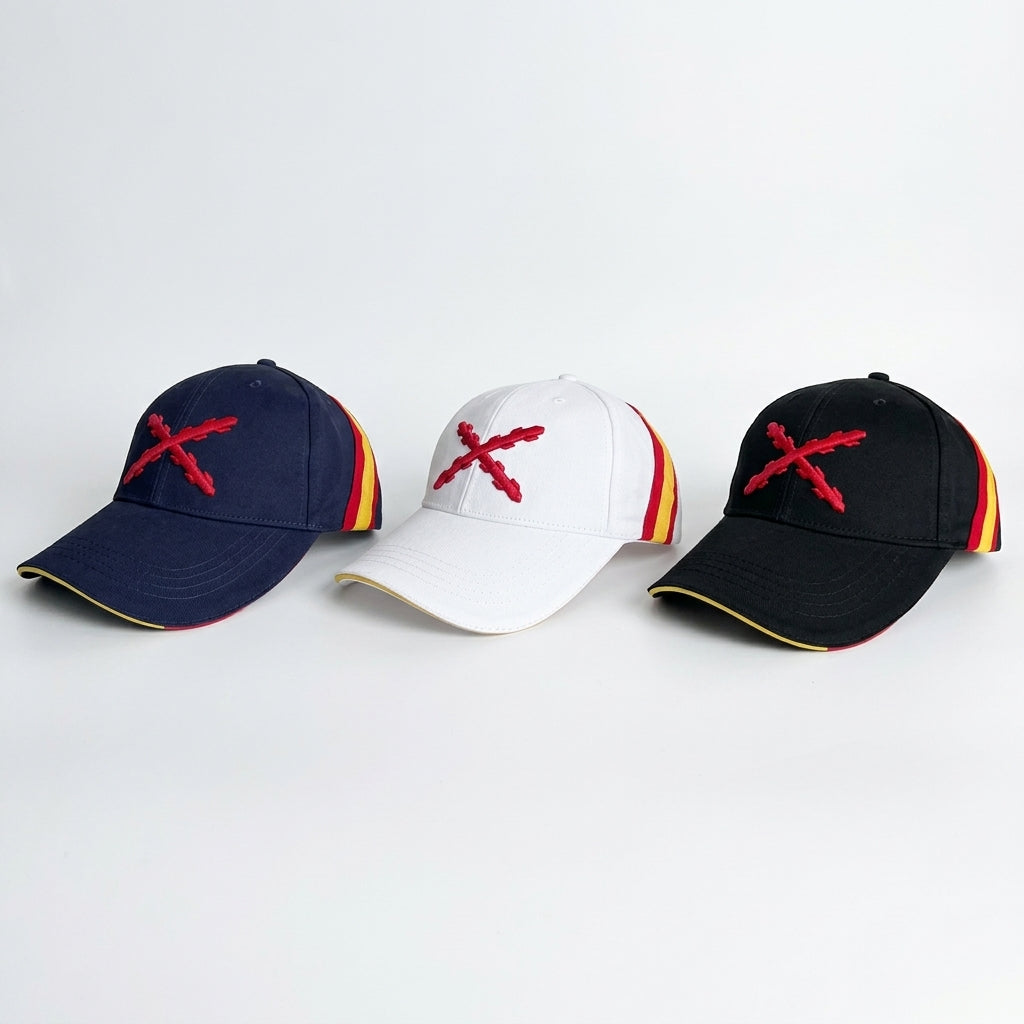 Gorra Cruz de Borgoña con bandera España