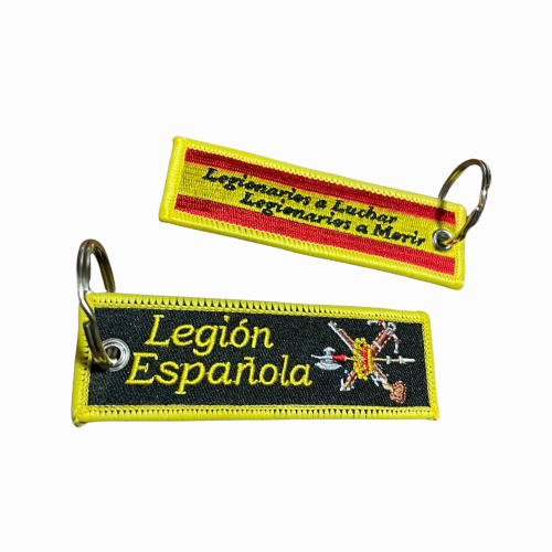 Llavero de Lona Bordada Legión Española