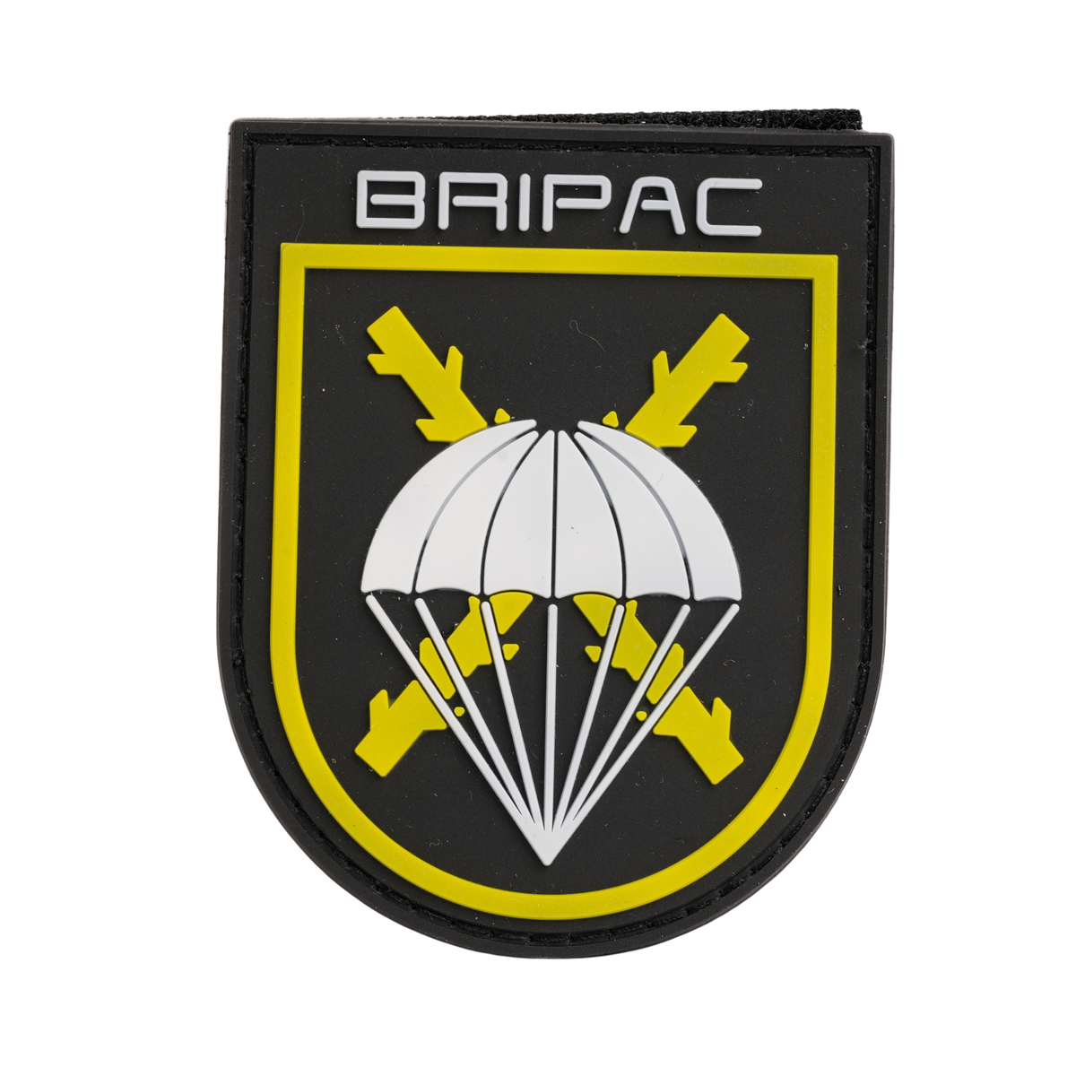 Parche PVC con Velcro Escudo Bripac 8x7cm