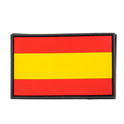 Parche PVC con Velcro España sin escudo 8x5cm
