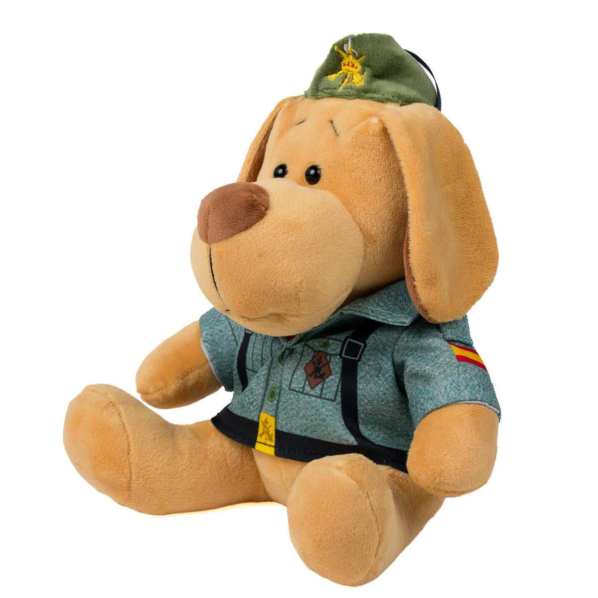 Peluche Perro Legionario español