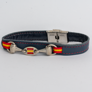 Pulsera Bandera España con Mordida caballo