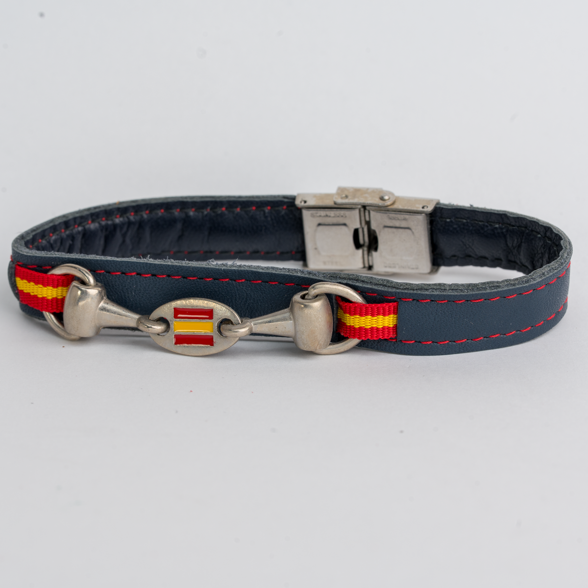 Pulsera Bandera España con Mordida caballo