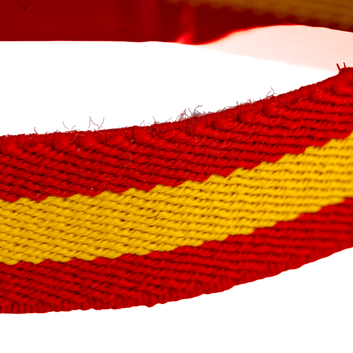 Blue elastic bull and Spanish flag bracelet