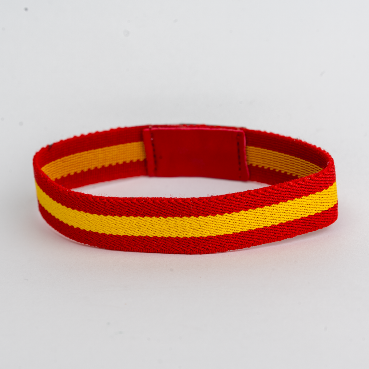 Blue elastic bull and Spanish flag bracelet