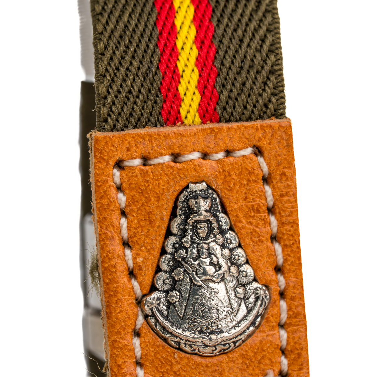 Virgen del Rocío Spanish flag bracelet