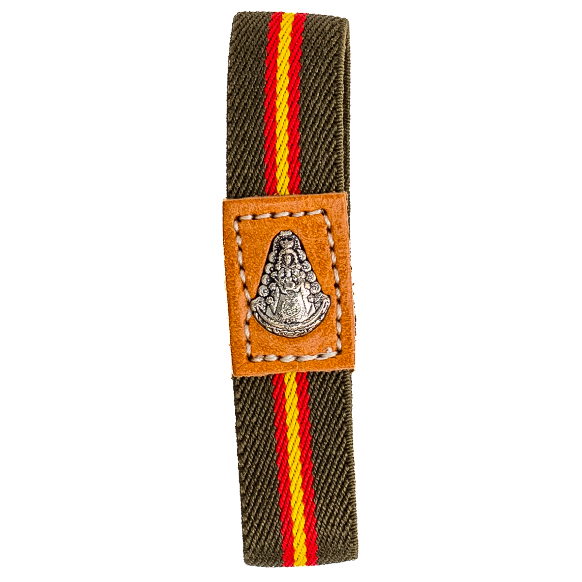 Virgen del Rocío Spanish flag bracelet