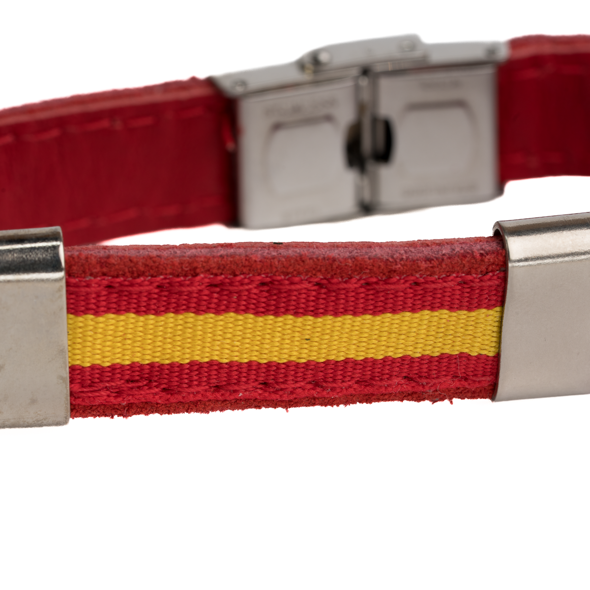 Armband aus spanischem Wildleder, rot