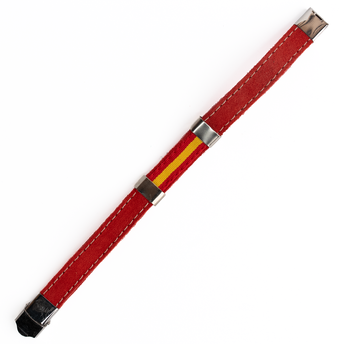 Armband aus spanischem Wildleder, rot
