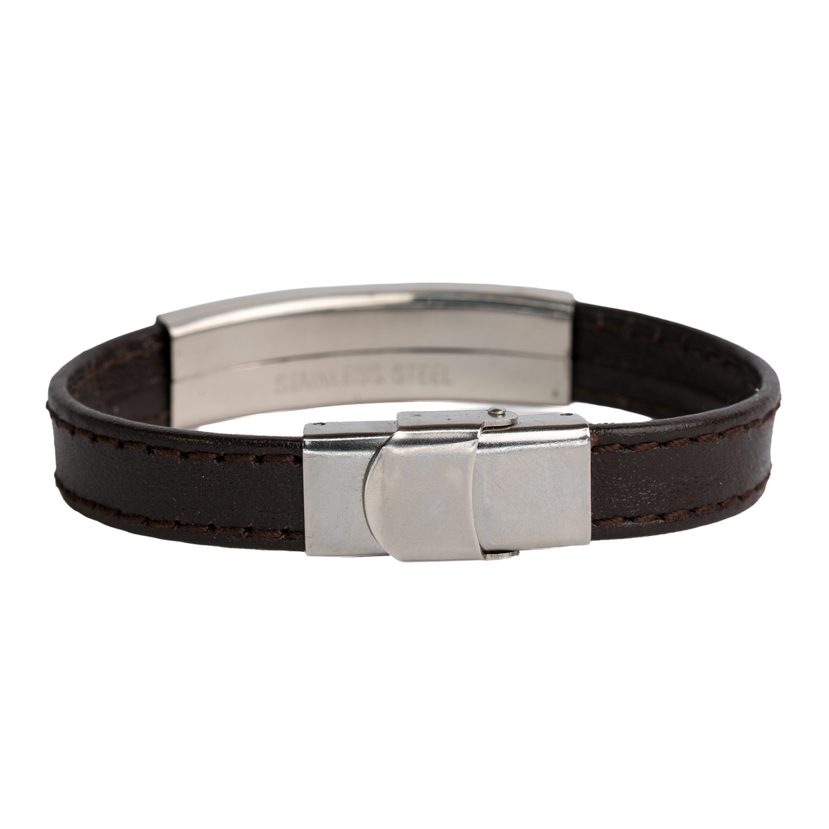 Armband aus kamelfarbenem Wildleder mit spanischem Wappen