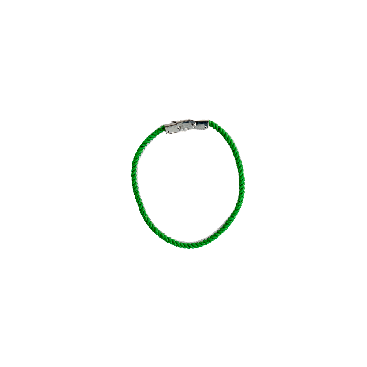 Pulsera trenzada Bandera Andalucía fina cierre metálico