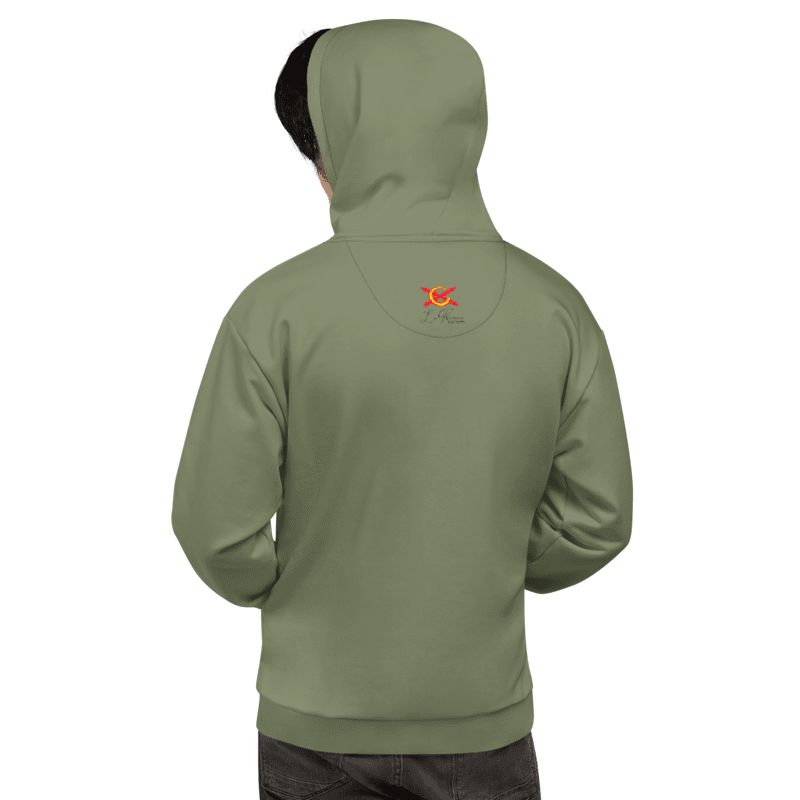 Sudadera de España verde unisex