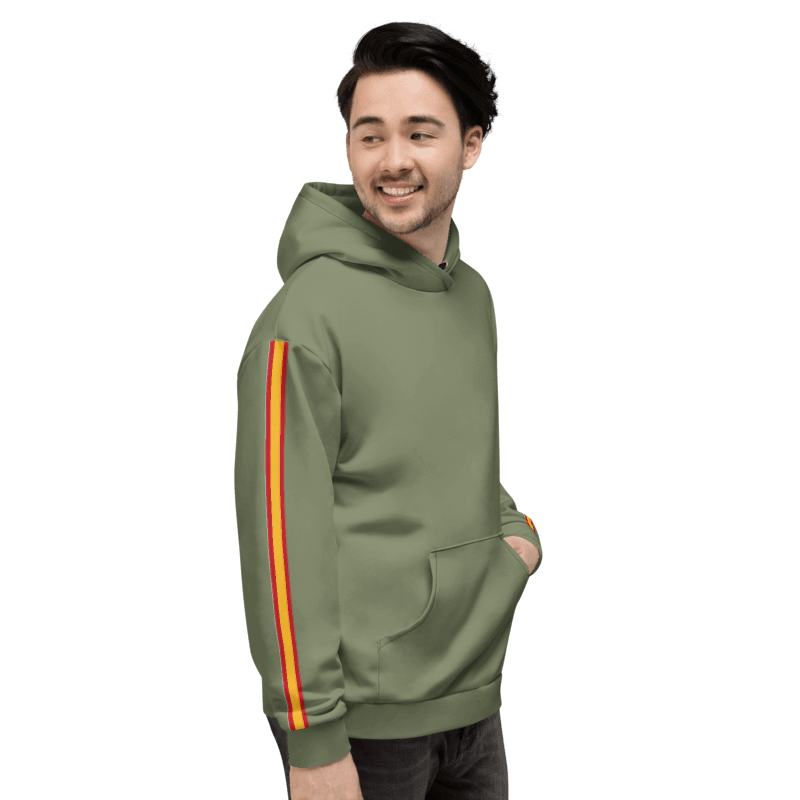 Sudadera de España verde unisex