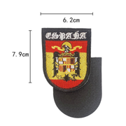 Parche  Bordado con Velcro Aguila Escudo 8x6.5cm