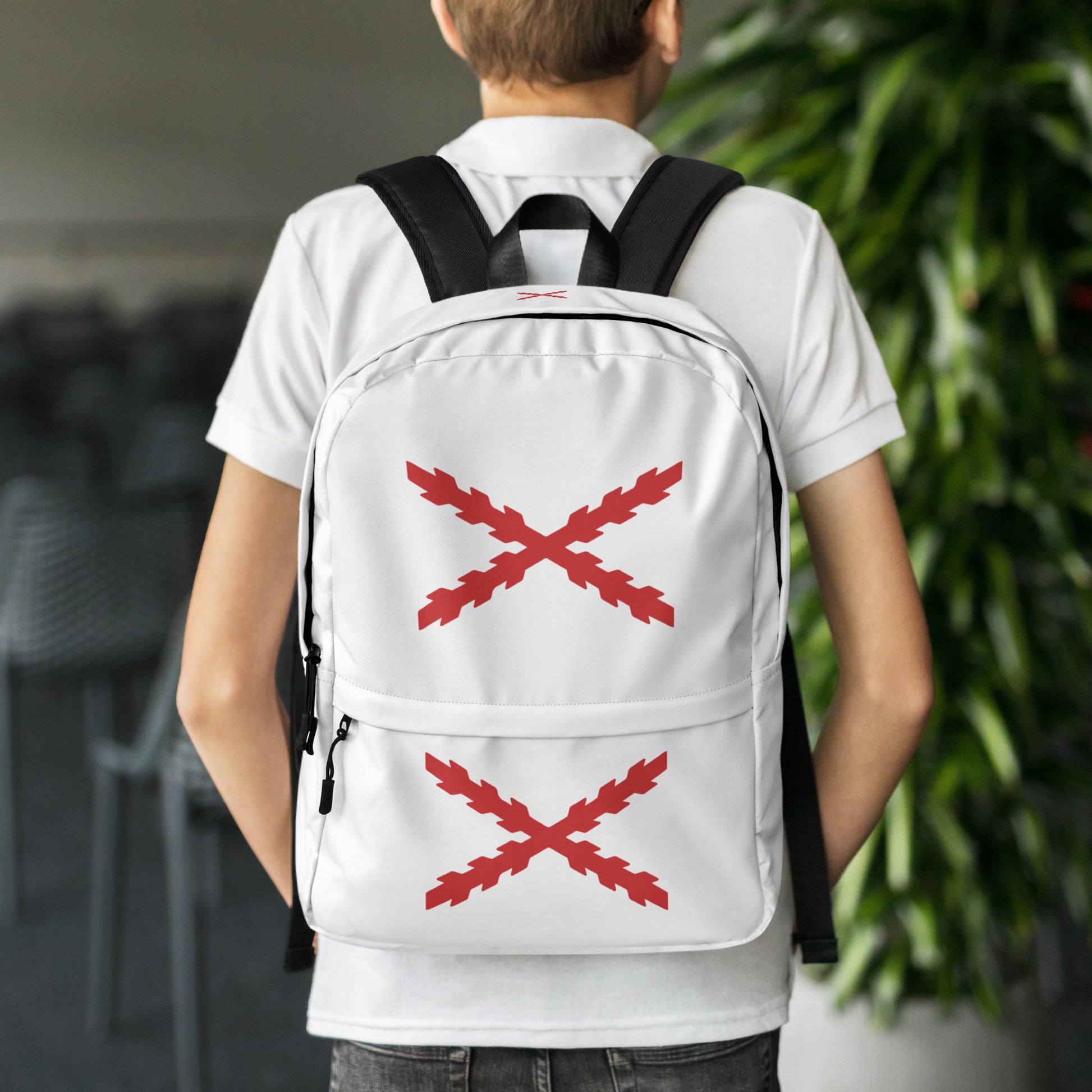 Mochila Cruz de Borgoña - LaFlamencadeBorgoña