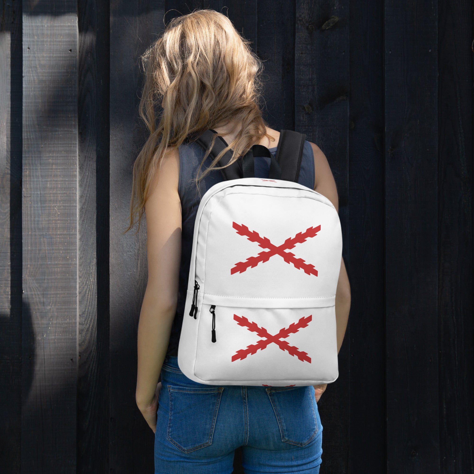 Mochila Cruz de Borgoña - LaFlamencadeBorgoña