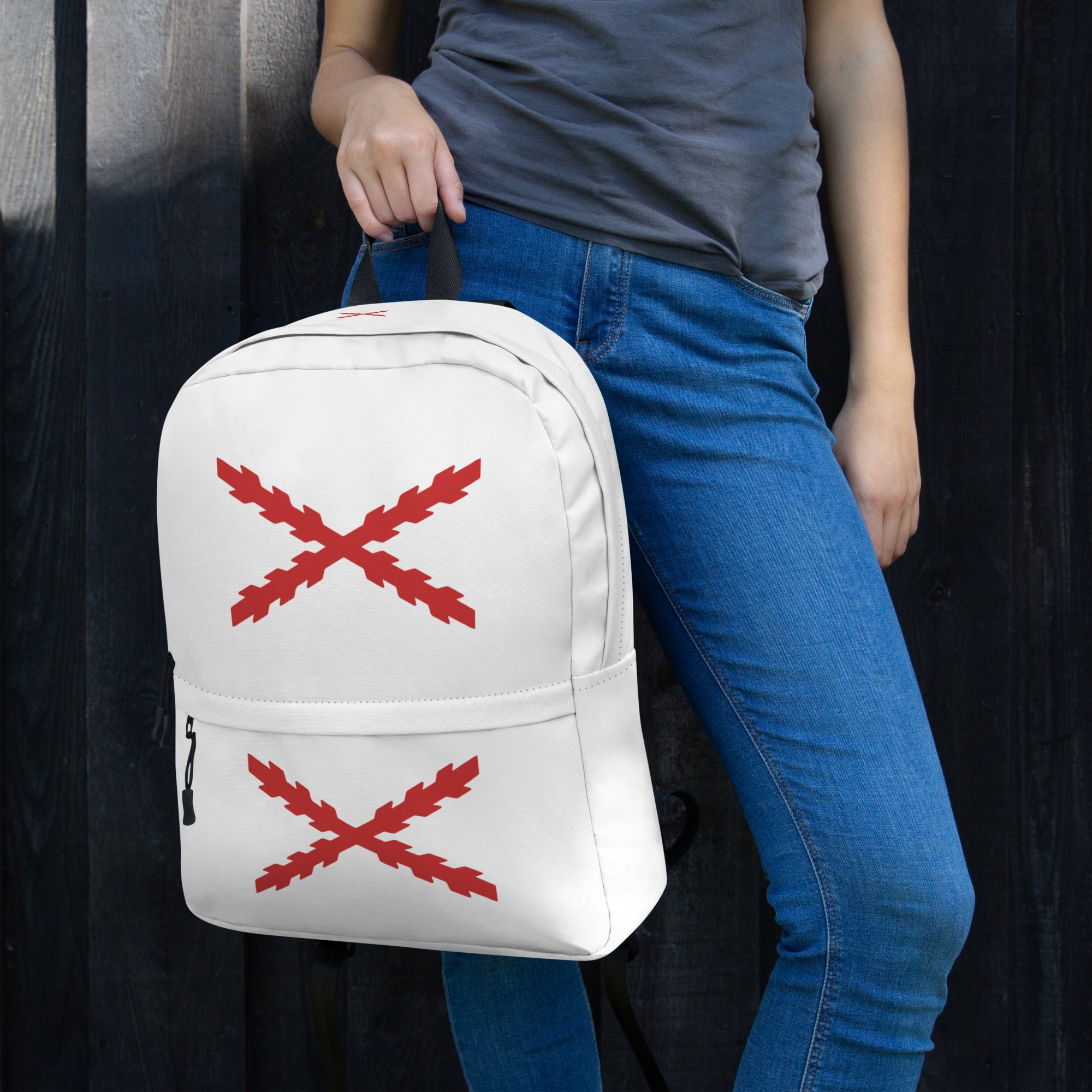 Mochila Cruz de Borgoña - LaFlamencadeBorgoña