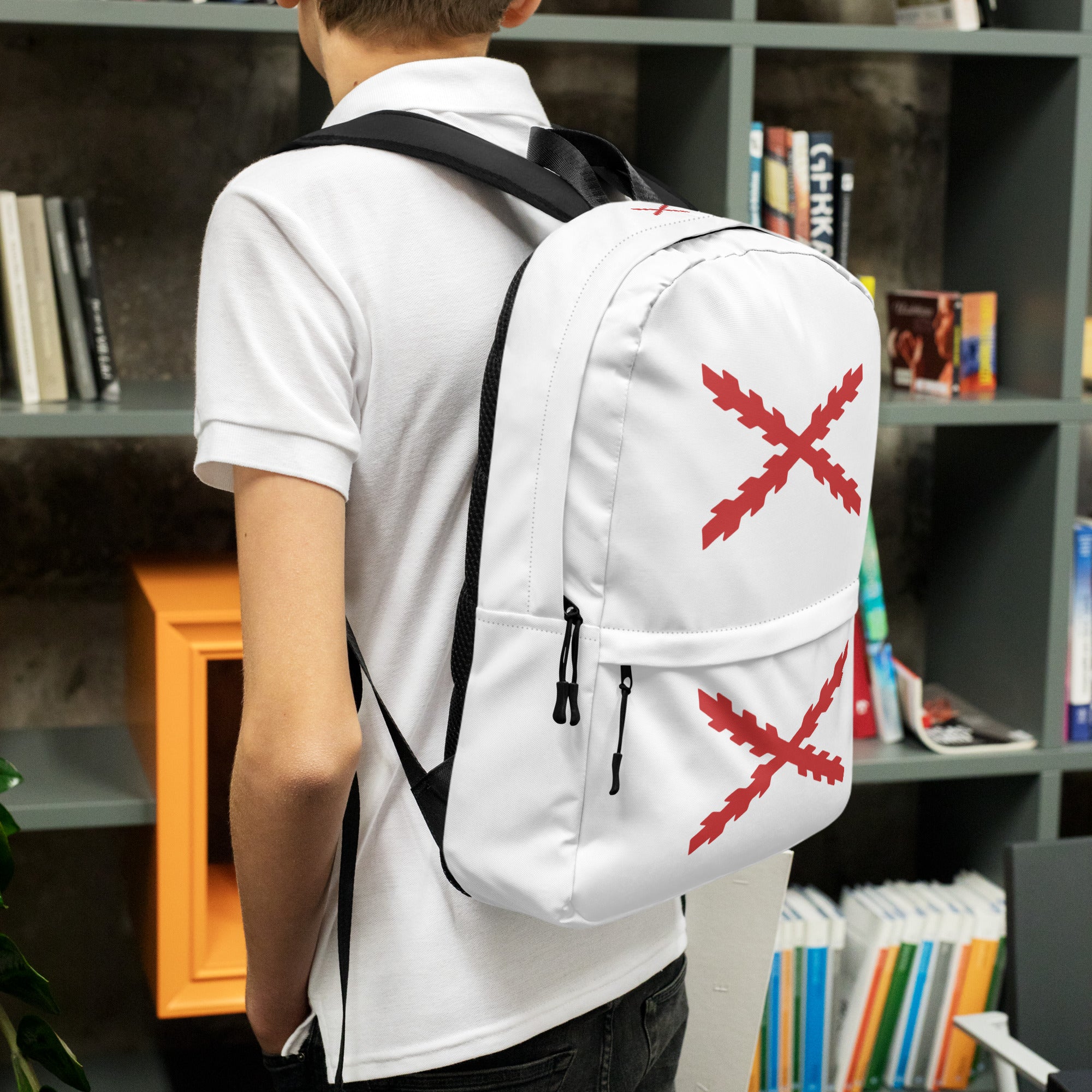 Mochila Cruz de Borgoña - LaFlamencadeBorgoña