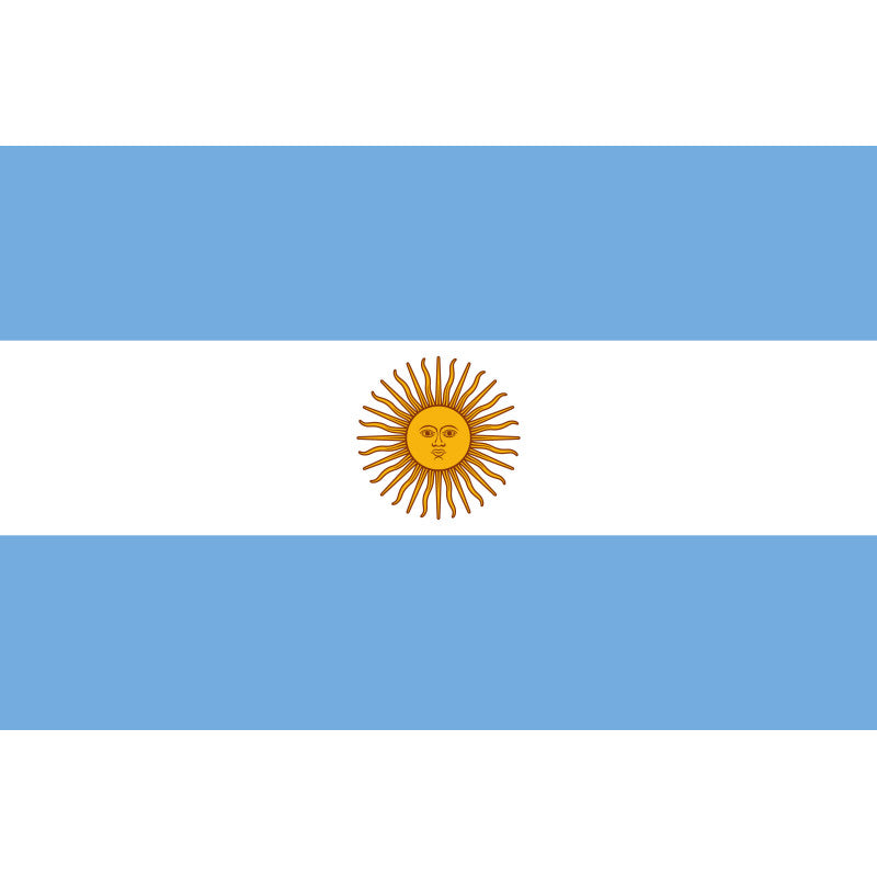 Bandera de Argentina 150x90 cm Poliéster