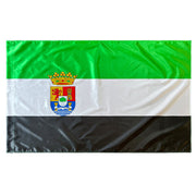 Bandera de Extremadura 150x90 cm Satén