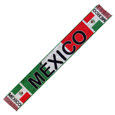 Bufanda México Aficionados Tricolor