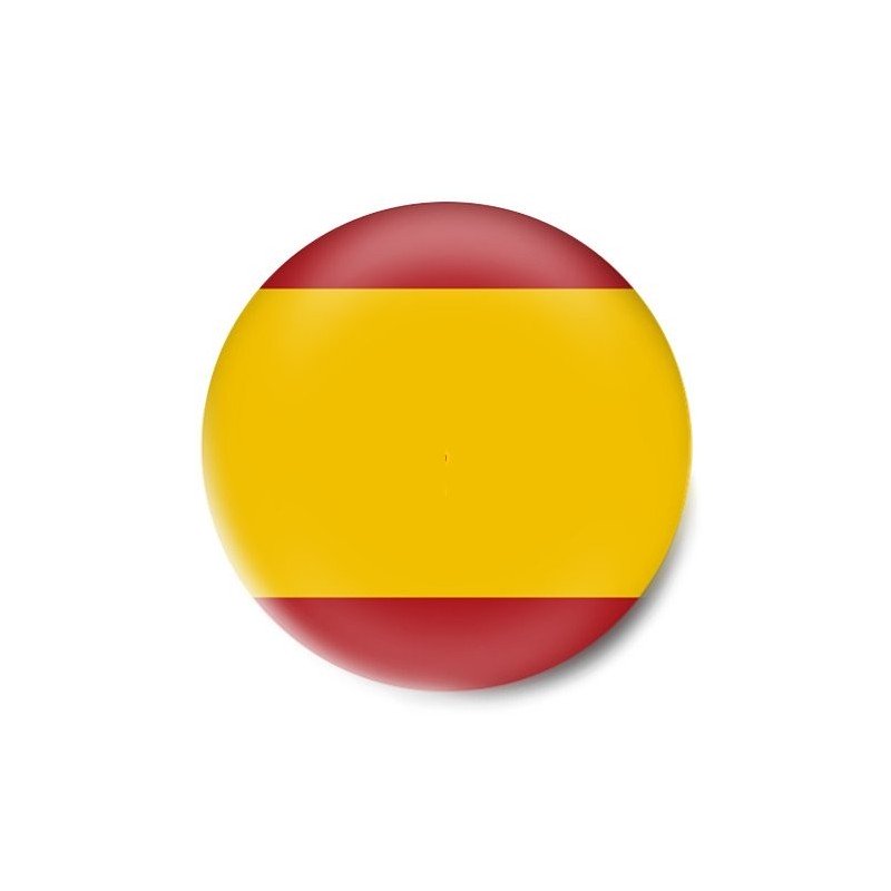 Chapa Bandera España sin escudo 36mm