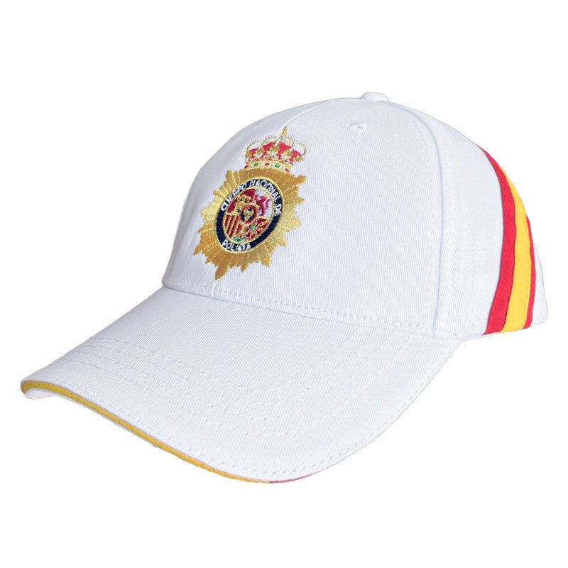 Gorra Policía Nacional con bandera España