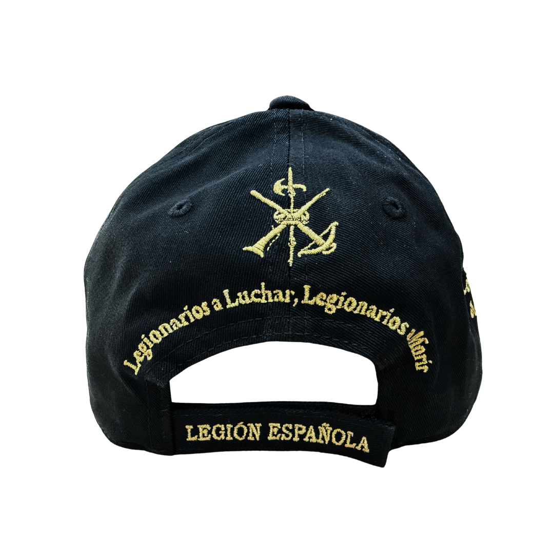 Gorra Negra Legión Española “Los Novios de la Muerte”