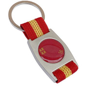 Llavero Cinta Roja Escudo y Bandera de la Región de Murcia y España