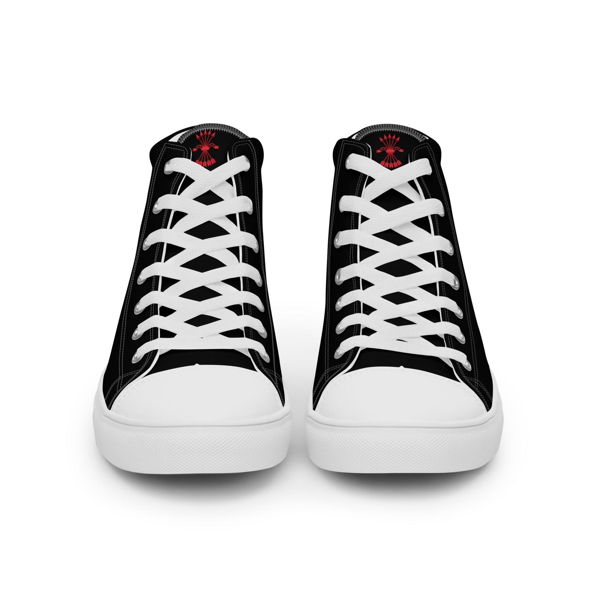 Comprar Zapatillas Falange de lona de caña alta para hombre Bandera España La Flamenca de Borgoña Patricia Muñoz VOX