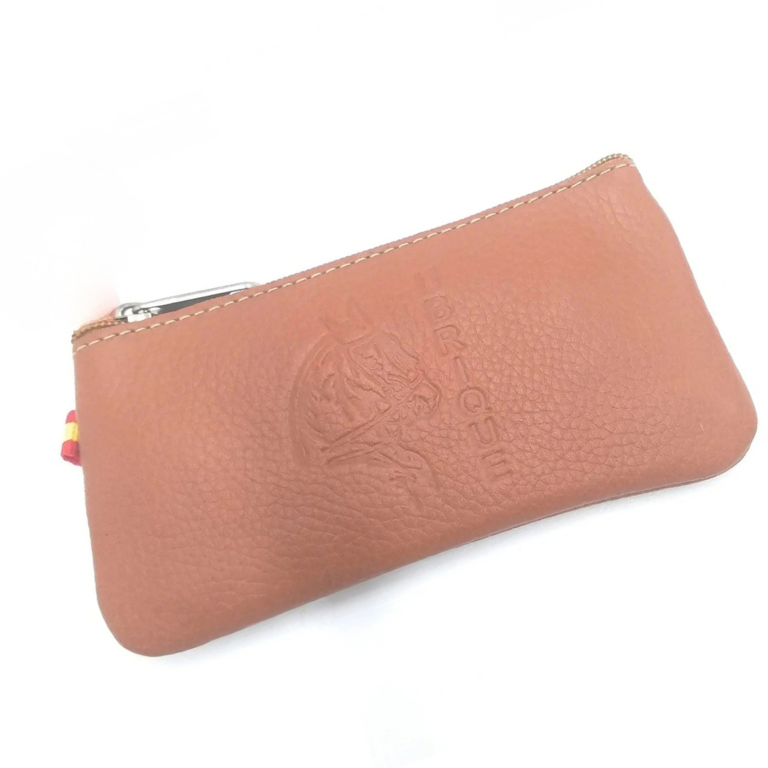 Ubrique brown leather key ring for keys Horse