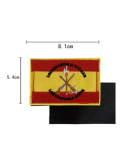 Parche Bordado con Velcro Legion sobre Bandera España