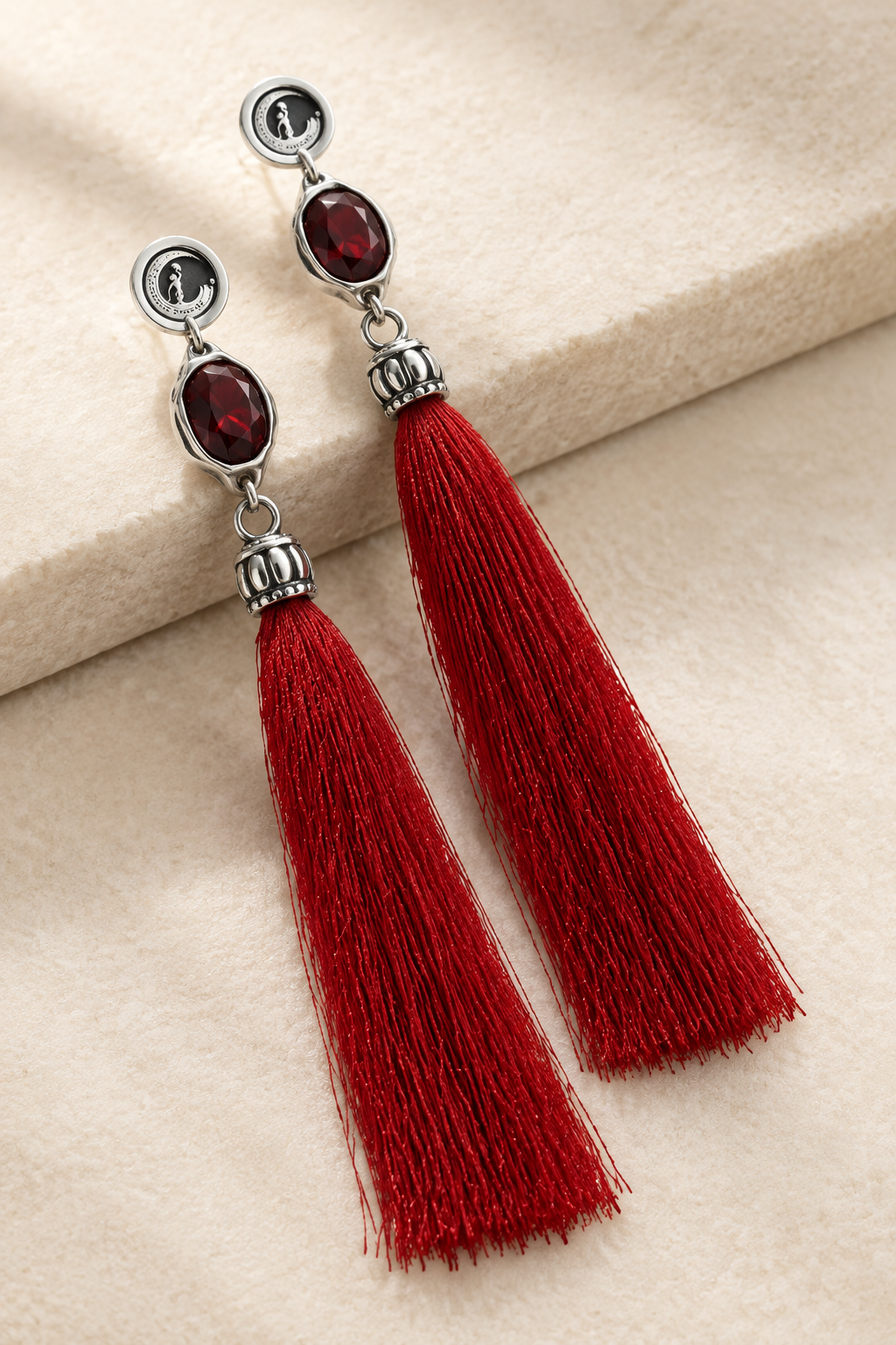 Pomegranate earrings