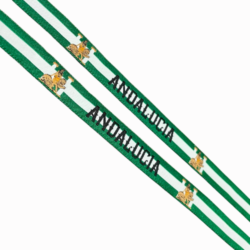 Pulsera de Tela de Andalucía con Escudo