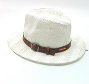 Sombrero Bandera de España blanco Calado - LaFlamencadeBorgoña