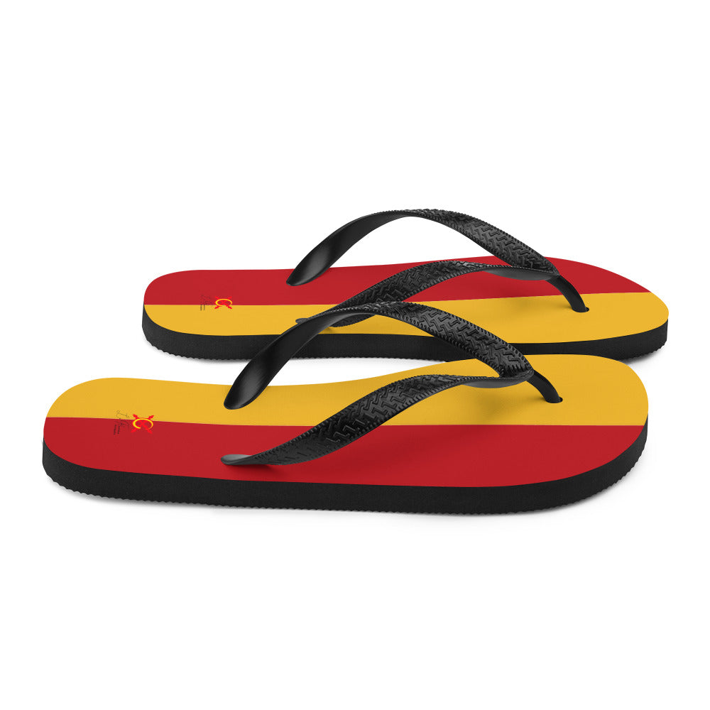 Comprar Chanclas Bandera de España Bandera España La Flamenca de Borgoña Patricia Muñoz VOX